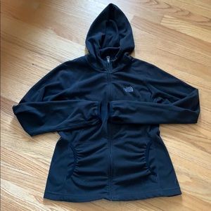 Women’s north face fleece zip up hoodie